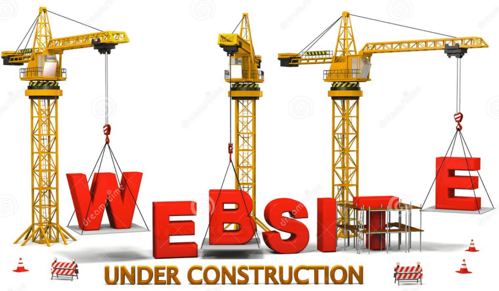 under construction